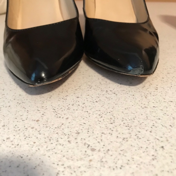Black Coach Pumps - Picture 4 of 5
